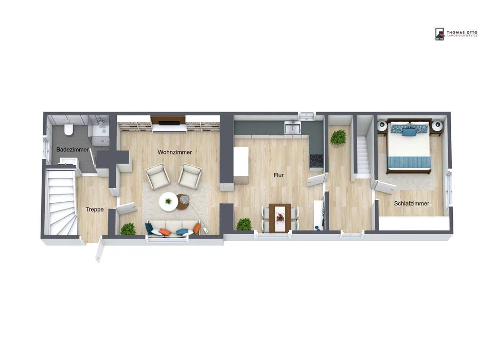 3D Grundriss EG