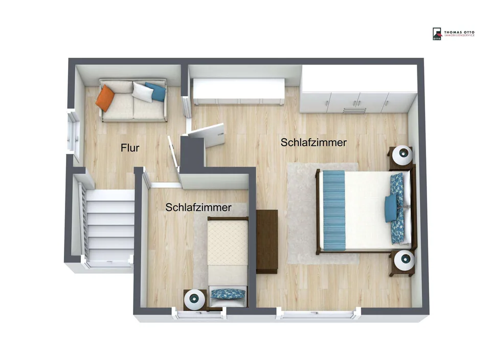 3D Grundriss OG