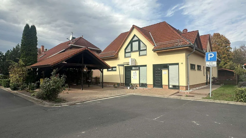 Haus Eingang Praxis