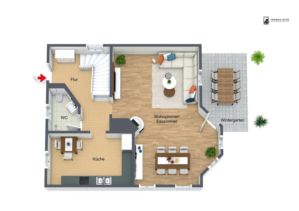 3D Grundriss EG