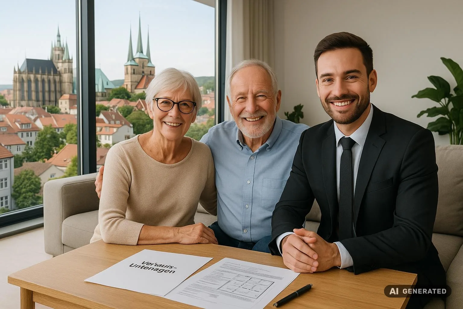 Banner Wohnungsverkauf Erfurt persönliche Beratung