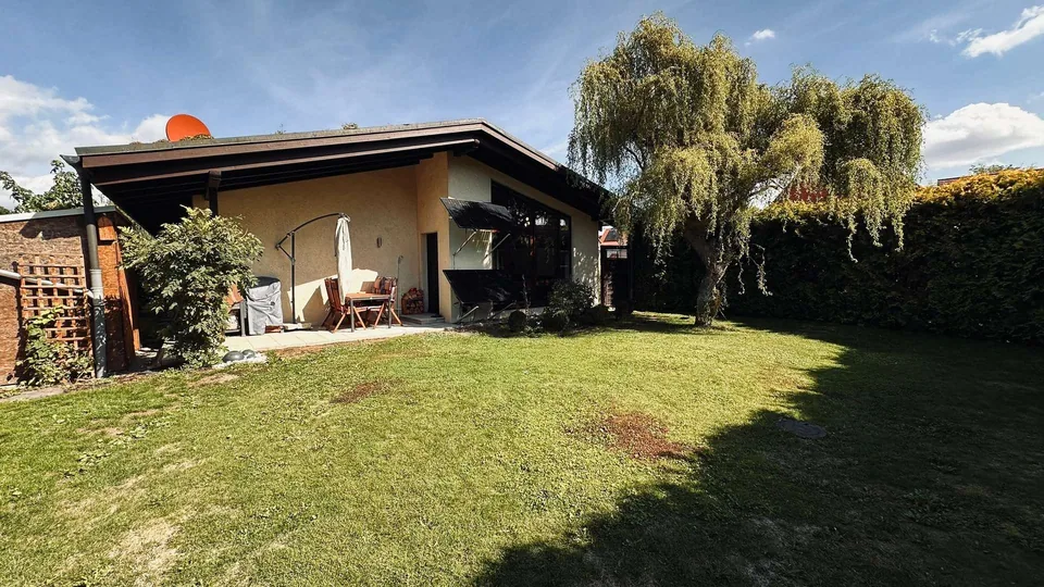 Haus Gartenseite